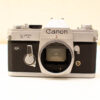 Vintage Canon FT camera: a timeless classic for analog photography enthusiasts.