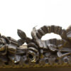 Elegante, antieke lijst met rozen en bladeren, perfect voor tweedehands kunstwerken.