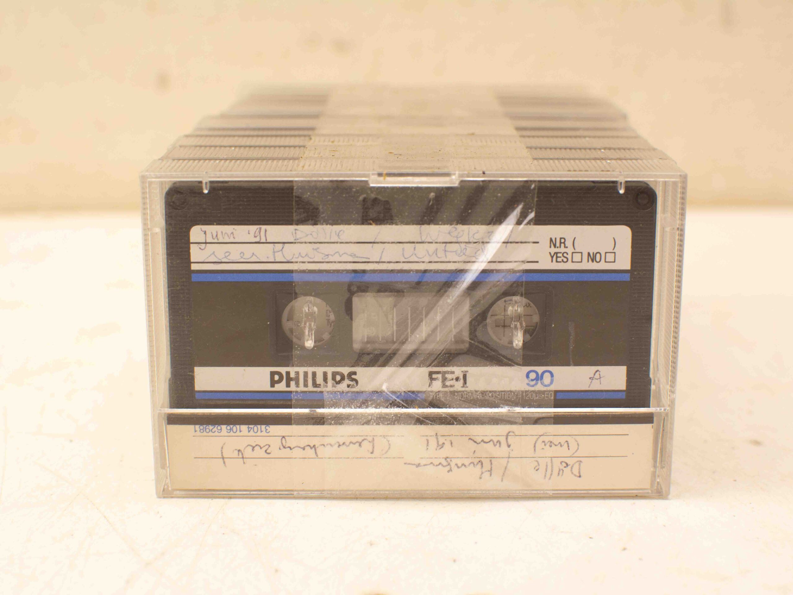 10 Philips cassettebandjes 38439