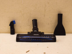 Voetstuk en 2 hulpstukken voor een Philips Turbo Brush 47081