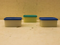 3 stuks tupperware bakjes 47117