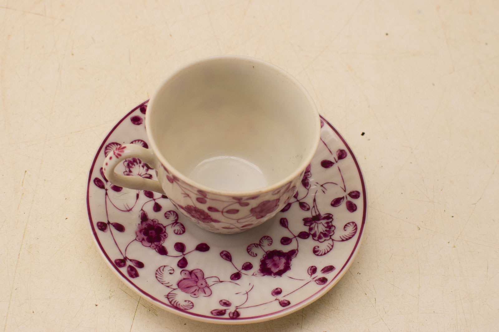 AW porseleinen kop en schotel 48570 - Afbeelding 3