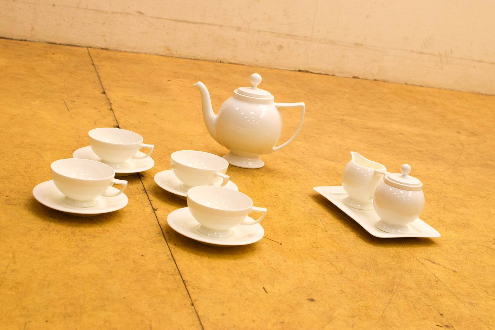 14 delig Hutschenreuther bone china porseleinen theeservies 49183 - Afbeelding 12