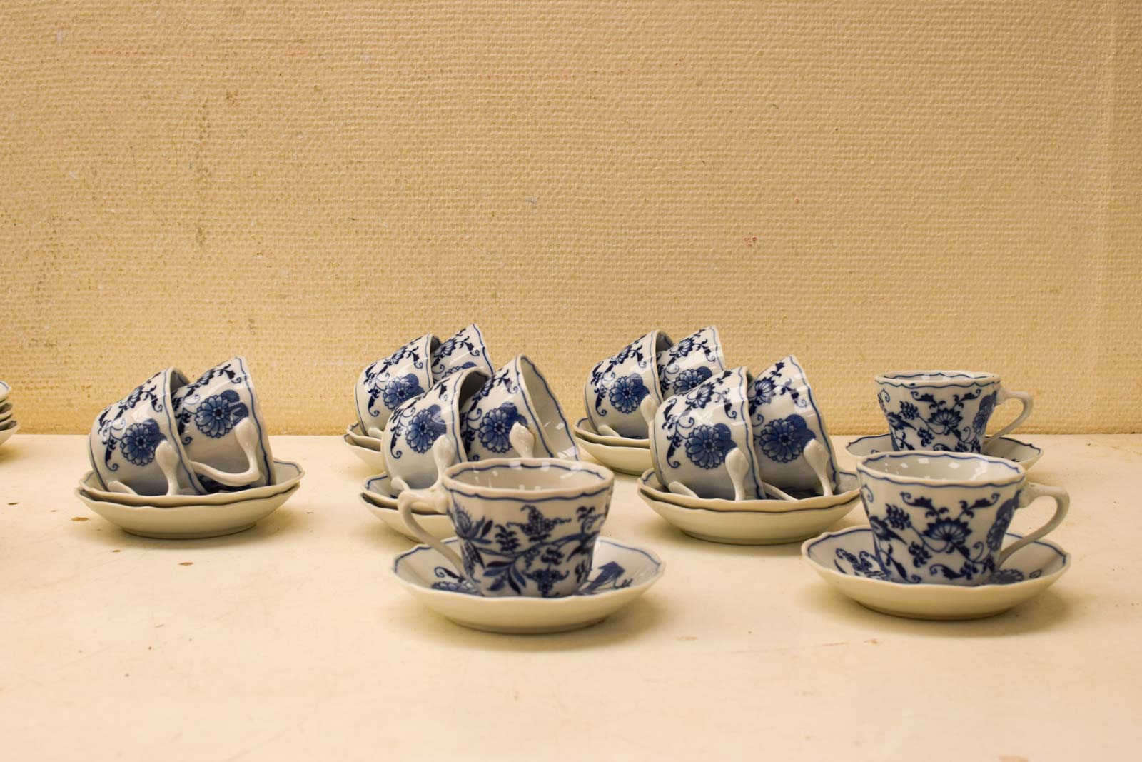 75 delige Blue Danube porseleinen servies 49560 - Afbeelding 7