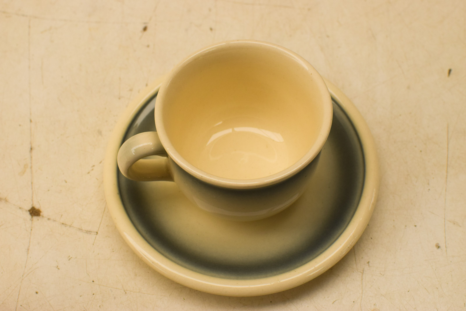 6 delig porseleinen koffiepot met kop en schotel 49937 - Afbeelding 3