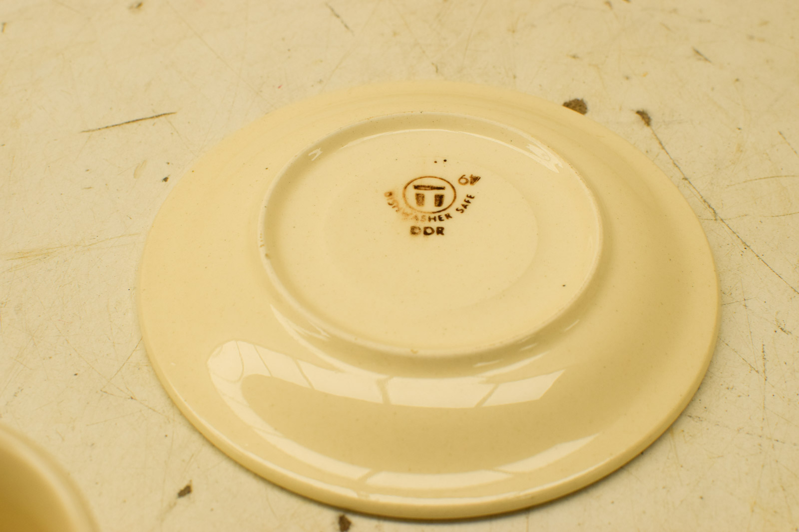 6 delig porseleinen koffiepot met kop en schotel 49937 - Afbeelding 7