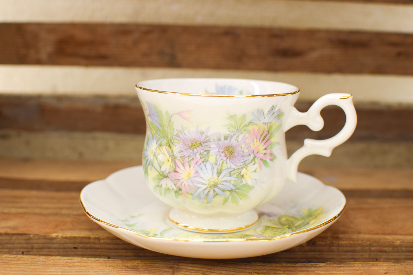 ST James porseleinen kop en schotel 50105