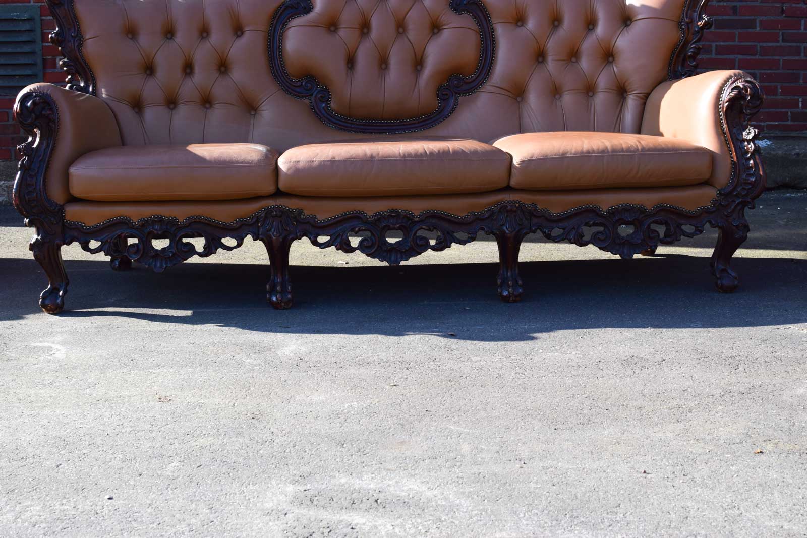 Barok Een sofa en 2 Fauteuils 30342 - Afbeelding 6