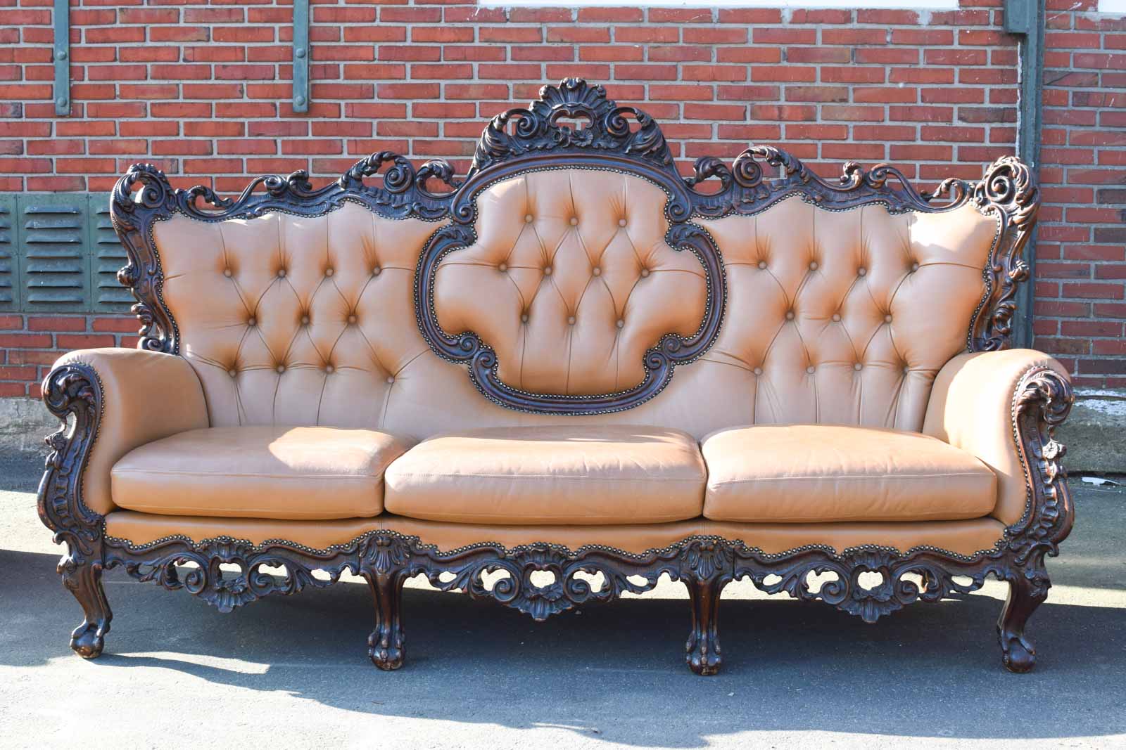 Barok Een sofa en 2 Fauteuils 30342 - Afbeelding 4