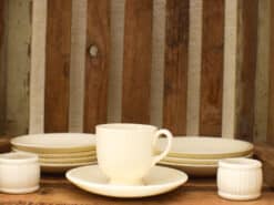11 stuks wedgwood schoteltjes kopje en servetringen 50922