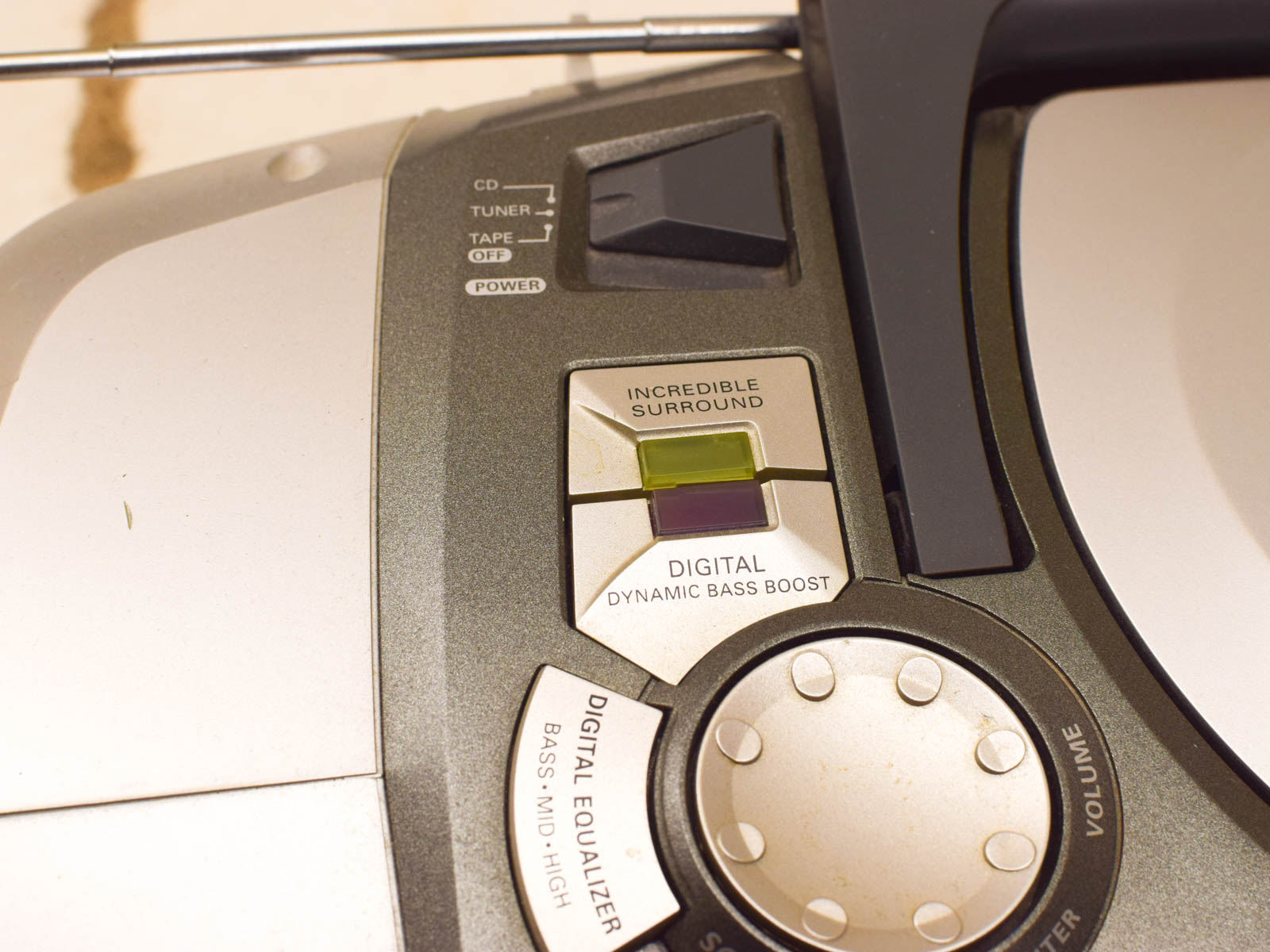 Philips Draagbare radio,cd.cassette recorder 52002 - Afbeelding 3