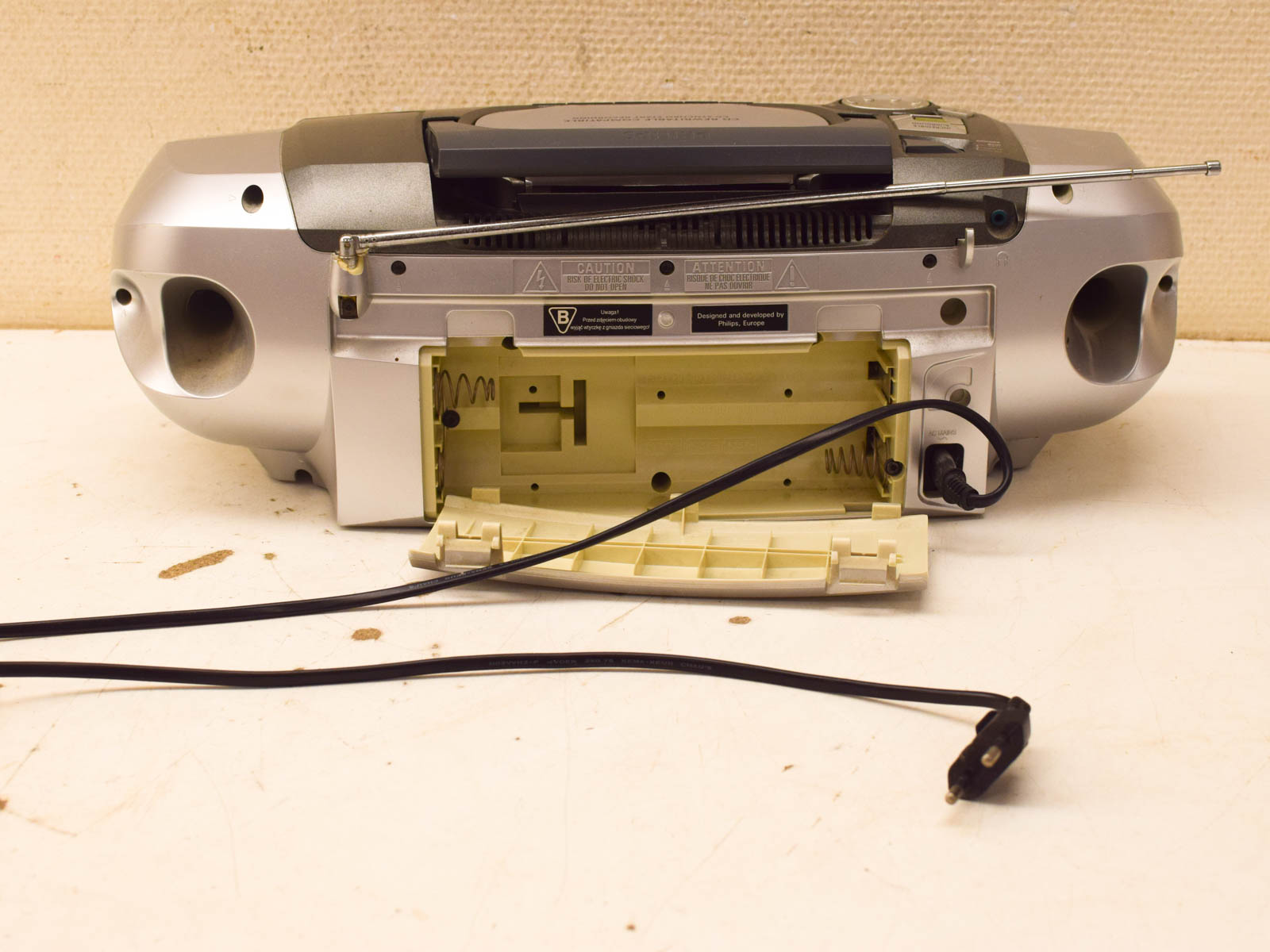 Philips Draagbare radio,cd.cassette recorder 52002 - Afbeelding 4