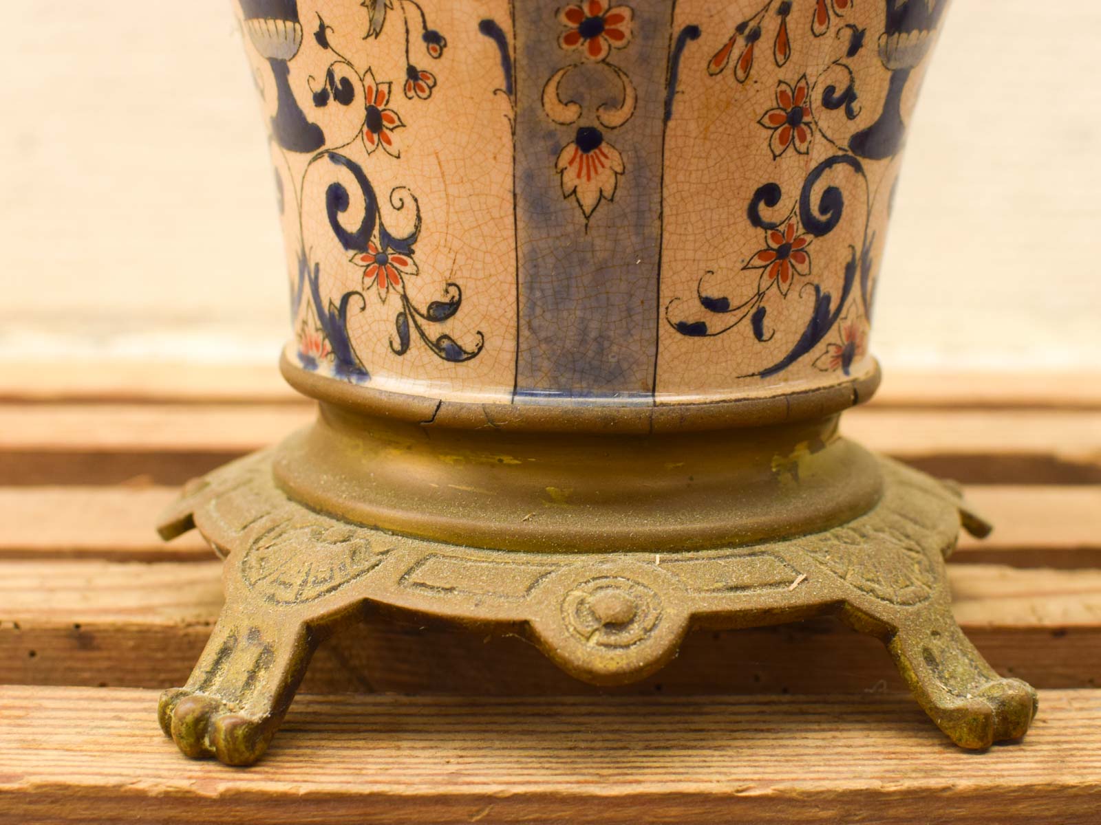 Vintage, Antieke vaas 52295 - Afbeelding 3