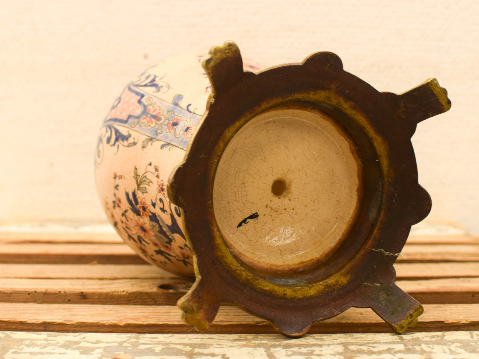 Vintage, Antieke vaas 52295 - Afbeelding 5