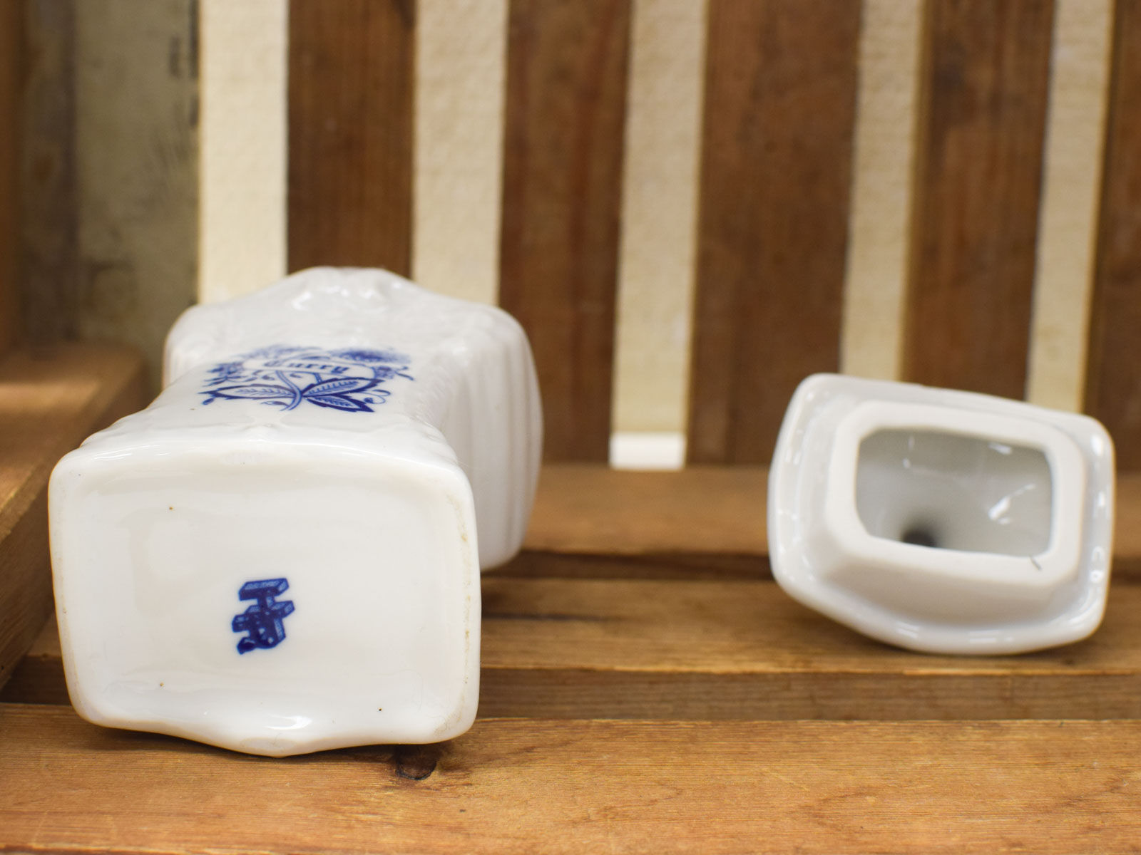 3 stuks Porseleinen kruiden potjes 52310 - Afbeelding 5