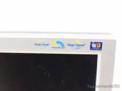 Vintage Samsung monitor with MagicTune, MagicBright, MagicSpeed features, and TCO 03 certification.