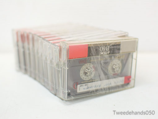 Tdk 60 minuten cassettebandjes 82058