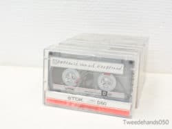 Tdk D60 cassettebandjes 82076