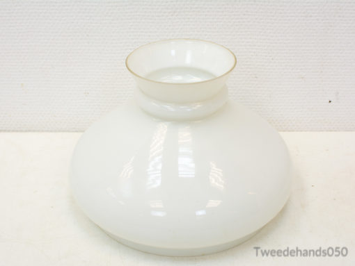 Sleek white vase with gold trim for elegant floral displays and modern home decor.