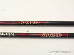 Lightweight and durable carbon Nordic walking poles for outdoor enthusiasts and adventurers.