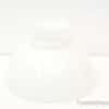 Elegant white milk glass bowl, ideal for decor or functional use in any interior style.