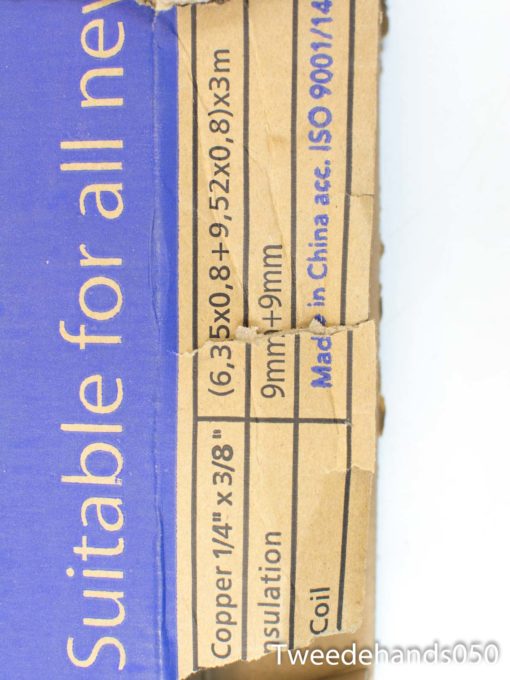 ISO 9001 certified 1/4 x 3/8 copper tube for safe and efficient electrical use.