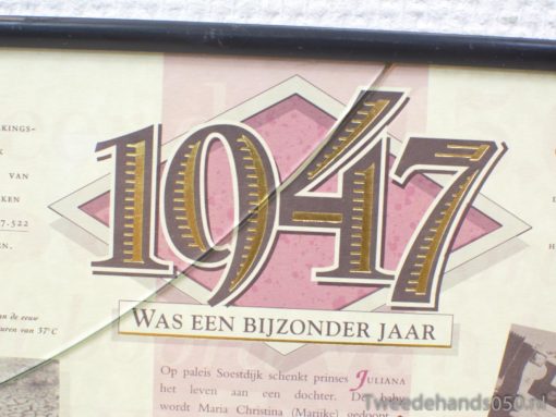 1947 poster in lijst 86850