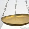 Charming vintage brass scale with character, perfect for home decor or collectors display.