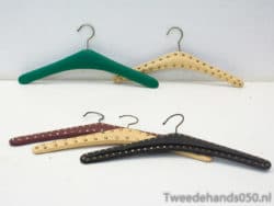 5 Retro hangers, Kledinghangers vintage 87520
