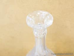 Sophisticated glass decanter for elegant wine service, enhancing any dining experience.
