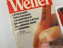 Weller 15W soldering iron: Ergonomic design for reliable DIY and crafting, suitable for all skill levels.