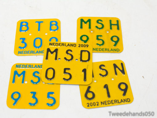 Explore unique vintage Dutch yellow license plates showcasing vibrant designs and rich automotive history.