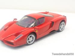 Stunning LaFerrari model in vibrant red, ideal for collectors of luxury sports cars.