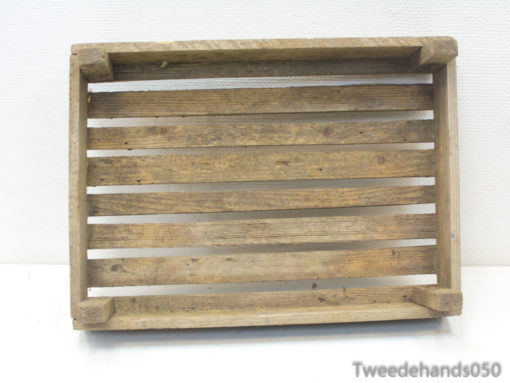 Charming rustic wooden crate for stylish decor and versatile storage solutions.