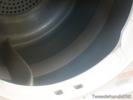 Sleek Zanussi stainless steel dryer drum for efficient, stylish laundry drying.