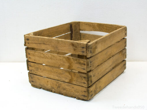 Versatile rustic wooden crate perfect for vintage decor and functional storage solutions.