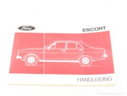 Ford Escort handleiding boekje 91968