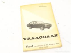 Ford Escort vraagbaak boekje 1975-1977 91970