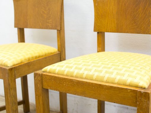 2 Vintage houten stoelen 92076