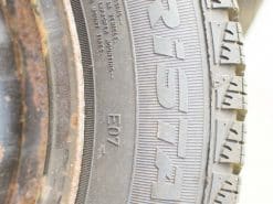 Rugged used KRISTAR tire designed for off-road adventures and superior traction on any terrain.