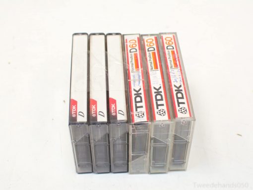 Cassette bandjes TDK gebruikt 92132