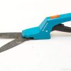 Ergonomic blue garden shears with sharp blades for precise cutting and comfortable grip.
