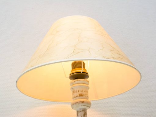 Landelijke houten tafellamp 92871