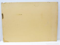 Aged beige canvas with unique imperfections, perfect for creativity and adding nostalgic charm.