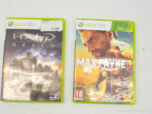 Xbox360 games Halo reach, max payne 3 92074