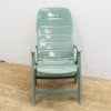 Versatile mint green chair for stylish comfort in indoor and outdoor settings.