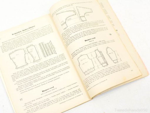 Vintage German sewing guide featuring patterns and instructions for all skill levels.