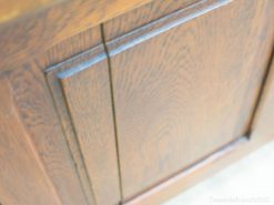Timeless oak cabinet featuring rich grain and exceptional craftsmanship for elegant home decor.