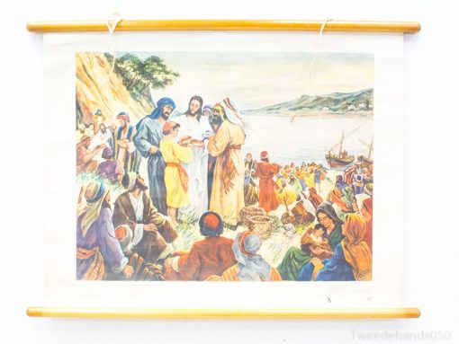 Religie oude schoolplaat, Bijbelplaat 93057