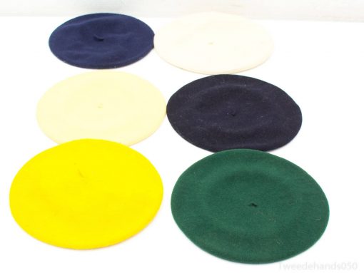 6 Fleurige baret petjes 95021